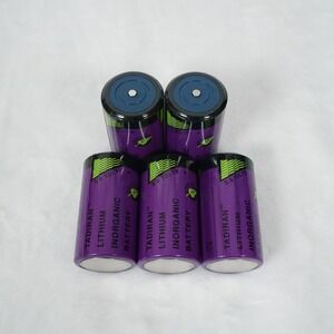 x5 Tadiran TL-5930 Lithium Inorganic Battery 3.6V D Industrial Replacement Cells